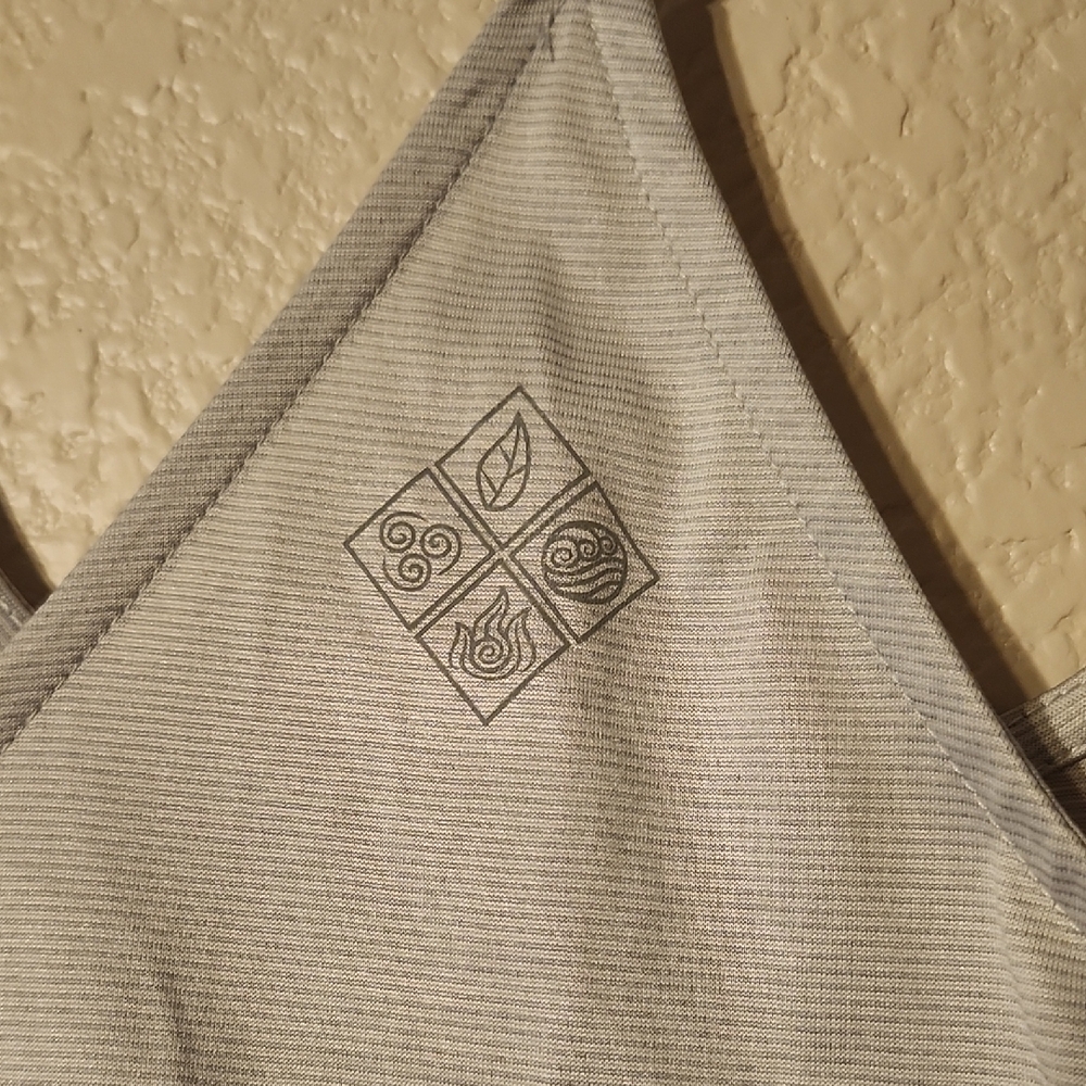Colosseum Women's Afloat Strappy Racerback Tank | Earth, Air, Fire, Water | L - Picture 7 of 12